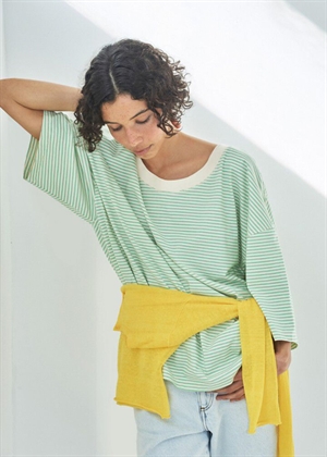 Gixy stripe tee Absinthe Stripes American Vintage 